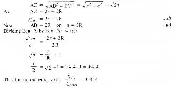 NCERT Solutions For Class 12 Chemistry Chapter 1 The Solid State 14
