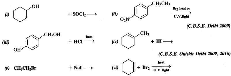 NCERT Solutions for Class 12 Chemistry Chapter 11 Alcohols, Phenols and Ehers tq 8