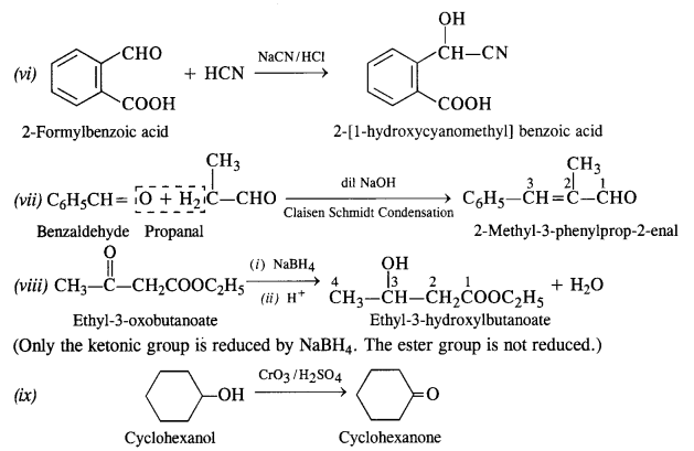 NCERT Solutions for Class 12 Chemistry Chapter 12 Aldehydes, Ketones and Carboxylic Acids te64