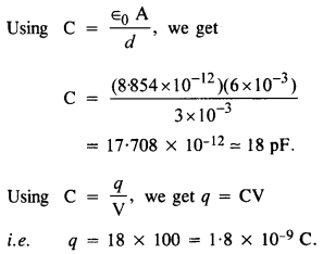 NCERT Solutions for Class 12 Physics Chapter 2 Electrostatic Potential and Capacitance 6