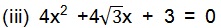 NCERT Solutions for Class 10 Maths Chapter 4 Quadratic Equations (Hindi Medium) 4.3 5