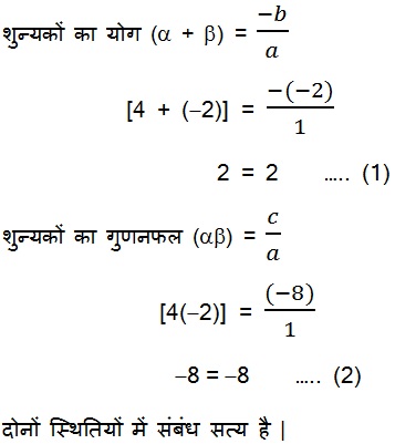 NCERT Books Solutions For Class 10 Maths Hindi Medium Chapter 2 Polynomial 2.2 8