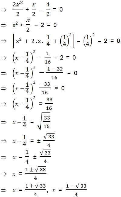 Maths NCERT Solutions For Class 10 4.3 4