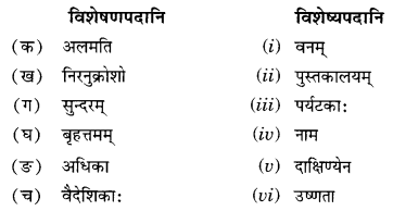 NCERT Solutions for Class 10 Sanskrit Shemushi Chapter 4 शिशुलालनम् Additional Q8