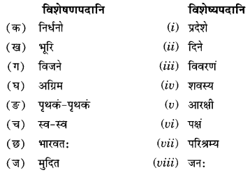 NCERT Solutions for Class 10 Sanskrit Shemushi Chapter 8 विचित्रः साक्षी Additional Q8