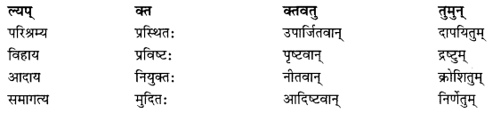 NCERT Solutions for Class 10 Sanskrit Shemushi Chapter 8 विचित्रः साक्षी Q6.1