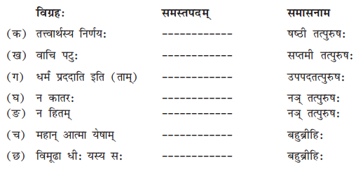 NCERT Solutions for Class 10 Sanskrit Shemushi Chapter 9 सूक्तयः Q7