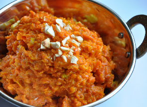 Microwave Carrot Pudding Recipe | gajar ka halwa