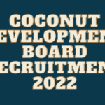 Coconut Development Board Recruitment 2022,Notification Out for 77 Vacancies
