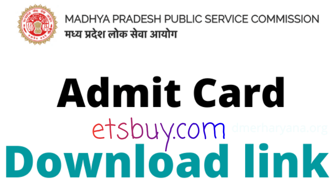 MPPSC Prelims Admit Card 2023,Forest Services Exam Date, Hall Ticket, result
