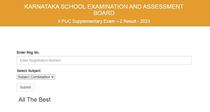 Karnataka 2nd PUC Supplementary Result 2023 Declared: Check Your Scorecard Now!