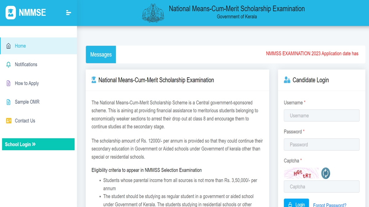 Kerala NMMS 2023 Registration Extended: Apply Now for Scholarships!