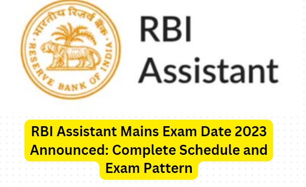 The Reserve Bank of India (RBI) has unveiled the RBI Assistant Mains Exam Date 2023, setting it for the 31st of December 2023. Candidates eager to participate in this crucial phase of the RBI Assistant 2023 examination must take note of the exam schedule and shift timings, detailed in this article.
