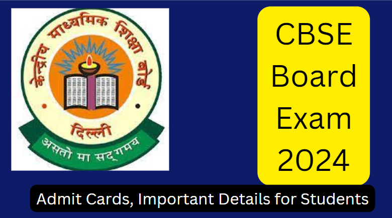 CBSE Board Exam 2024: The Central Board of Secondary Education (CBSE) is gearing up to issue the admit cards for the upcoming Board Exam 2024, scheduled to commence on February 15, 2024. As the examination date approaches, students, both from Class 10 and Class 12, are eagerly awaiting the release of their admit cards. Here's a comprehensive guide on the expected release, details, and the process to download the CBSE Board Exam 2024 admit cards.