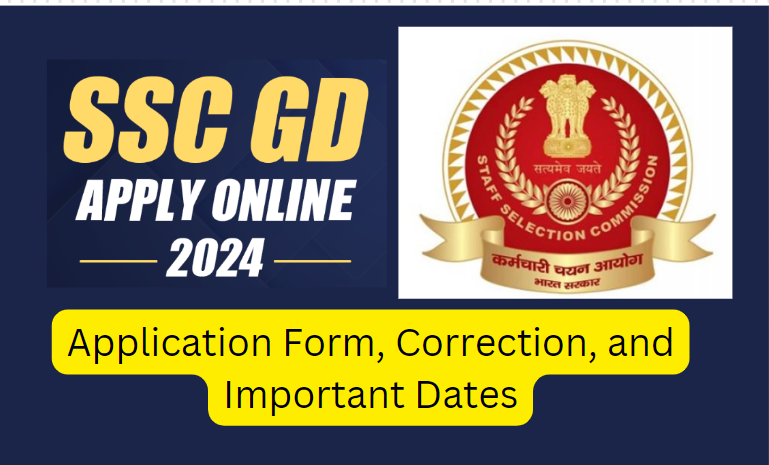 SSC GD Apply Online 2024 The Staff Selection Commission (SSC) has initiated the SSC GD Apply Online process for the year 2024 with the release of the official notification on their website, ssc.nic.in. The application window was open from November 24th, 2023, until December 31st, 2023. Candidates are urged to review the SSC GD Eligibility Criteria 2024 before proceeding with their applications. Here's a comprehensive guide to the SSC GD Apply Online procedure, including correction details and essential dates.