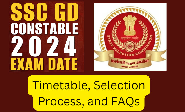 SSC GD Exam Date 2024: Timetable, Selection Process, and FAQs
