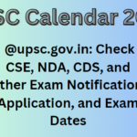 UPSC Calendar 2025 Released at upsc.gov.in: Check CSE, NDA, CDS, and Other Exam Notification, Application, and Exam Dates